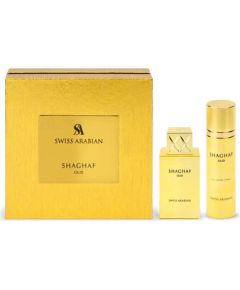 Swiss Arabian Shaghaf Oud Dárková sada EDP 75 ml a tělový sprej 75 ml 75ml Dāvanu komplekti