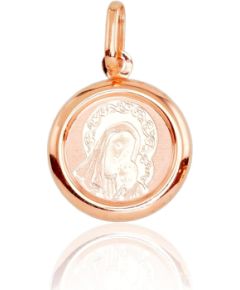Золотой кулон #1300051(Au-R), Красное Золото 585°, 0.7 гр. Krustiņi un ikonas