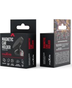 Maxpower Car holder MXCH-09 magnetic black glued by Maxlife Black glued by Maxlife Telefonu Turētāji Auto Velo Moto