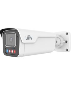 Uniview IPC2B14SE-ADF28KMC-WP-I1 ~ UNV Tri-Guard + Wise-ISP IP kamera 4MP 2.8mm (SMART IR + WHITE LED + BLUE/RED LIGHT) Video novērošanas kameras