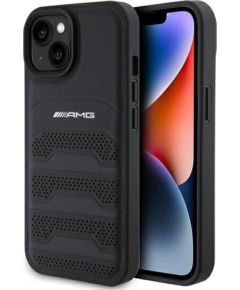 AMG Leather Debossed Lines Back Case Защитный Чехол для Apple iPhone 15 Чехлы - альтернативные