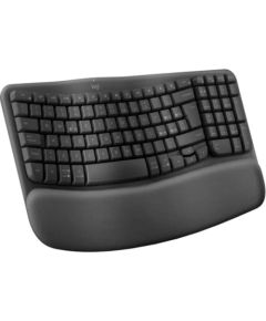 Logitech Wave Keys (graphite, DE layout, Logi Bolt, Bluetooth, for Windows/macOS/ChromeOS/Android/Linux) Klaviatūras
