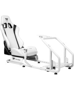 Thermaltake GR300 Racing Simulator Cockpit, Sim Rig (white) Stūres