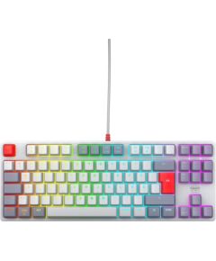 XTRFY K4V2 (gray, DE layout, Cherry MX2A Red) Klaviatūras