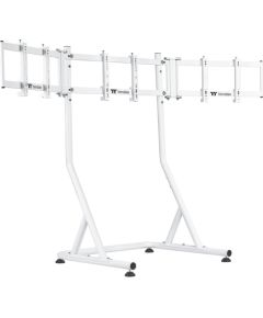 Thermaltake Triple Monitor Stand Snow, for Racing Simulator Cockpit GR500 (white, for monitors 32" - 55") Stūres