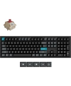 Q6 Ultra 8K (black, DE layout, Keychron Silk POM Red, hot-swap, aluminum frame, RGB) Клавиатуры