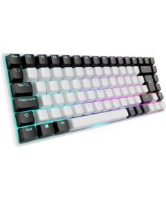 Sharkoon SKILLER SGK50 S3 (white, IT layout, Gateron Yellow) Klaviatūras