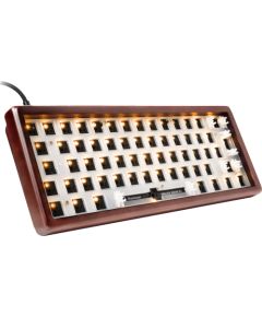 Sharkoon SKILLER SGK50 S4 Gen2 Wood Barebone (wood) Klaviatūras