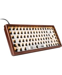 Sharkoon SKILLER SGK50 S3 Wood Barebone (wood) Klaviatūras