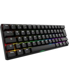 Sharkoon SKILLER SGK50 S4 Gen2 PBT (black, DE layout, Gateron G Pro 3.0 Yellow) Klaviatūras