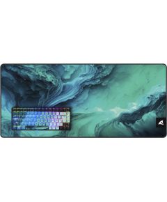 SKILLER SGK50 S3 Ultimate Rev2 (turquoise/blue, DE layout, Sharkoon Linear) Klaviatūras