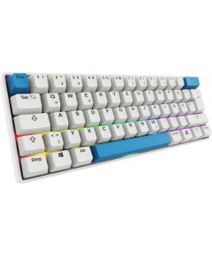 Sharkoon SKILLER SGK50 S4 Gen2 PBT (white, DE layout, Gateron G Pro 3.0 Yellow) Klaviatūras