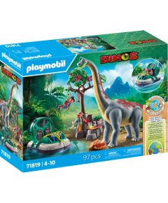 Playmobil 71819 Dinos Brachiosaurus Encounter with Hovercraft Конструкторы