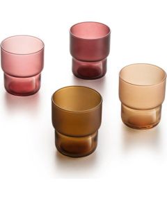 MOKA DELICE GLĀZE 27CL, ASORTĒTAS KRĀSAS, RŪDĪTS STIKLS, Luminarc Glāzes un karafes