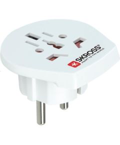 Skross Europe travel adapter TypeE/F, white - Travel adapter Jaunumi - Audio-Video