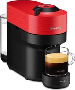 Krups Nespresso Vertuo Pop, red - Capsule coffee machine Kafijas aparāti