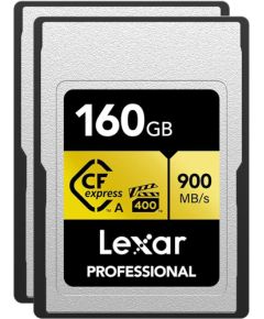 Lexar Карта памяти 160GB Professional GOLD CFexpress 4.0 Type A Карты памяти