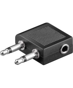 Goobay plane/travel headphone adapter 3.5mm Aудио-видео