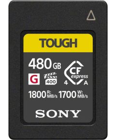 Sony memory card CFexpress Type A 480GB Tough Jaunumi - Audio-Video
