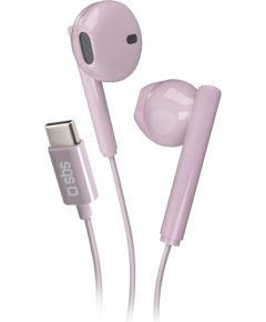 SBS earphones Studio Mix 65c USB-C, pink Jaunumi - Audio-Video