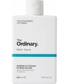 The Ordinary Sulphate 4% Hair Care Cleanser For Hair And Body 240 ml Matu kopšana