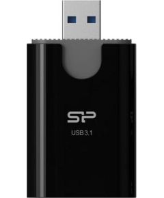 Silicon Power memory card reader Combo 2in1 USB 3.1, black Jaunumi - Audio-Video