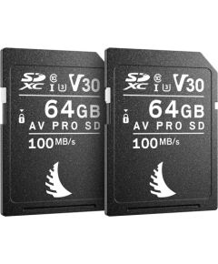 Angelbird memory card SDXC 64GB AV Pro V30 Match Pack for Fujifilm Jaunumi - Audio-Video