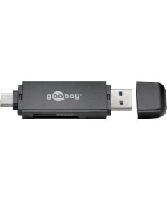Goobay memory card reader 2in1 microSD/SD USB 3.0/USB-C Jaunumi - Audio-Video
