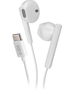 SBS earphones Studio Mix 65c USB-C, white Jaunumi - Audio-Video