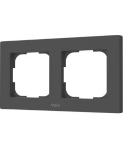 Aqara Switch Frame H2 (2-gang), grey Viedie Sensori