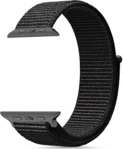 Tech-Protect watch strap Nylon Apple Watch 44/45/46/49mm, black Jaunumi - Viedierices