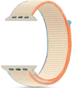 Tech-Protect watch strap Nylon Apple Watch 40/41/42mm, cream Jaunumi - Viedierices