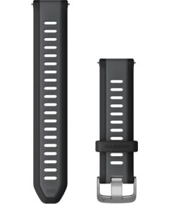 Garmin watch strap Quick Release 20mm, black/slate grey Jaunumi - Viedierices