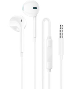 Наушники Borofone BM100 Fuente с микрофоном белые Наушники