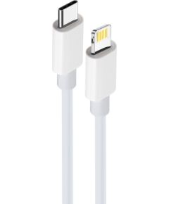 Maxlife MXUC-05 кабель USB-C - Lightning 1,0 м 20 Вт белый Дата USB-кабели