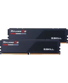 G.Skill DDR5 - 48GB - 6400 - CL - 32 (2x 24 GB) dual kit, RAM (black, F5-6400J3239F24GX2-RS5K, Ripjaws S5, INTEL XMP) Оперативная память (RAM)