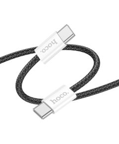 USB кабель Hoco X104 60W USB-C to USB-C 2.0m черный Дата USB-кабели