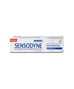 Sensodyne Toothpaste bleaching Extra Whitening 75ml Zobu pastas un mutes dobuma skalojamie līdzekļi