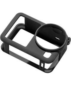 Silicone protective case Puluz with strap for DJI Osmo Action 6 Sporta kameru aksesuāri