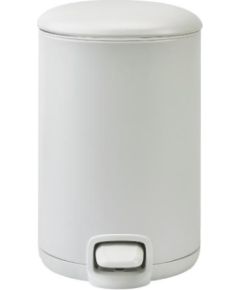 Aquanova atkritumu tvertne ar pedāli Kaz, 3l, balts Papīra - atkritumu grozi
