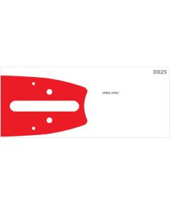 Шина 18" AdvanceCut HD, серия 3/8, OREGON Zāģu ķēdes