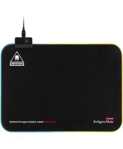 Kruger & Matz Warrior Peles paliktnis ar 7 krāsu LED gaismu 350x2503mm Palikņi pelēm