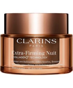 Clarins, Extra-Firming, Collagen, Wrinkle Smoothing, Night, Cream, For Face, 50 ml Ķermeņa kosmētika