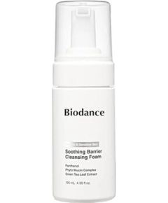 Biodance Soothing Barrier Cleansing Foam - Jemná čisticí pěna pro suchou, citlivou a podrážděnou pleť 120ml Ķermeņa kosmētika