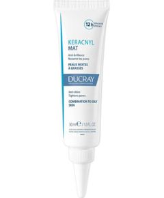 Ducray Keracnyl Mat Cream - Krém pro smíšenou až mastnou pleť 30ml Ķermeņa kosmētika