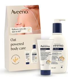 Aveeno Skin Relief Set ( velmi suchá a citlivá pokožka ) - Dárková sada tělové péče Ķermeņa kosmētika