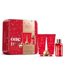 Uniquee Luxury Dárková sada v plechové dóze ( Pralinka & Vanilka ) Косметика для тела