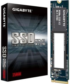 GigaByte NVMe SSD V2 256GB (PCIe 3.0 x4, NVMe 1.4, M.2 2280) Жесткие диски (SSD)
