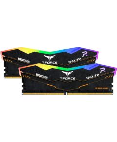 Team Group DDR5 32GB - 6000 - CL - 38 - Dual-Kit - DIMM - FF5D532G6000HC38ADC01, Delta TUF RGB, XMP, black Оперативная память (RAM)
