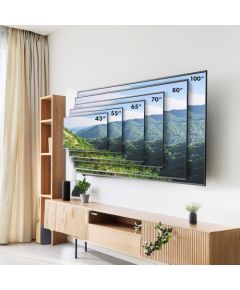 Maclean MC-422 TV Wall Mount Heavy Duty 43"-100" max VESA 800x400 120kg Tilting +/-15° Bracket Holder Hanger with Spirit Level Accessories Крепления для телевизоров